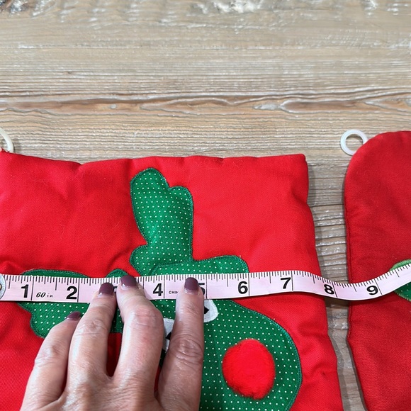 Vintage Reindeer Pot Holders Set of 2 - Picture 8 of 10